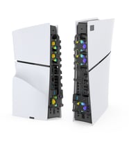 PS5 SLİM KASA  SOĞUTUCU FAN RGB IŞIKLI  DOBE-TP5-3538S (Siyah)