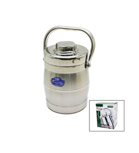 METAL KOVA 3LÜ SEFER TASI SAKLAMA KABI 1.6LT (5343)