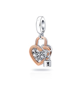 Fubena Kalp ve  Kilit Sallantı Charm