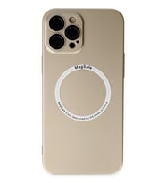 Mey İthalat® iPhone 12 Pro Kılıf Jack Magneticsafe Lens Silikon -