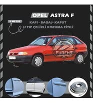 Opel Astra F Oto Araç Kapı Koruma Fitili 5metre Parlak Gri Renk