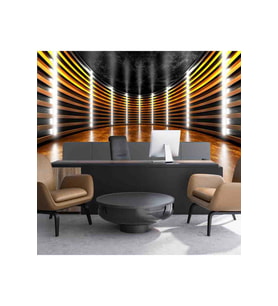Dreamwall 3D Neon Işık Desenli Isı Ve Ses Yalıtımlı Sağlıklı Tekstil Duvar Kağıdı (Çok Renkli)