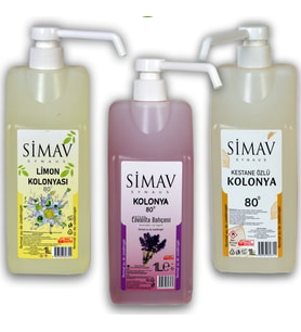 Simav Synaus Termal Sulu Kolonya Seti 3'lü - 1 Lt Spreyli