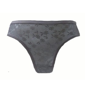 Tutku Bayan Bikini Külot Gri Dantelli Külot Standart M Beden