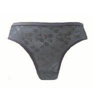 Tutku Bayan Bikini Külot Gri Dantelli Külot Standart M Beden