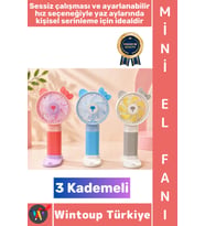 #Vantilatör Seyahat Tipi Kompakt Taşınabilir Hafif Sessiz Çalışma Ev Ofis Yaz Serinleme Şık Sevimli
