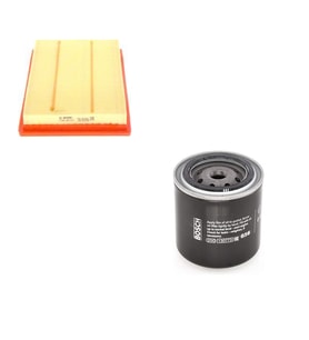 Bosch Filtre Bakım Seti Nissan Almera II 2.2 Dizel 2000-2001 Hava + Yağ filtre