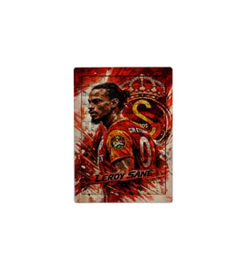 Ghostbastır Design Galatasaray Leroy Sane 99 Parça Ayaklı Puzzle – Dekoratif Çocuk Yapbozu 041