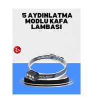 Gece Koşusu İçin LED Kafa Lambası El Sensörlü