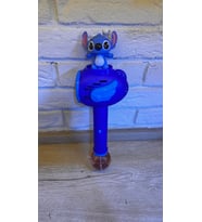 Stitch & Angel Figürlü Sevimli Dostlar Otomatik Köpük Baloncuk Tabancası