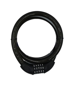 Yuma YM-747 120cm 20mm 5 Şifreli Siyah Motorsiklet Kilidi