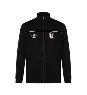 Beşiktaş Orijinal Lisanslı Fermuarlı Siyah Sweatshirt 25/26 Sezon