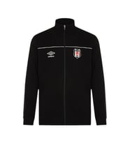 Beşiktaş Orijinal Lisanslı Fermuarlı Siyah Sweatshirt 25/26 Sezon