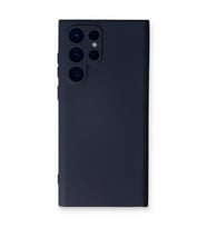 Samsung Galaxy S24 Ultra Kılıf Nano içi Kadife Silikon - Lacivert