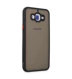 Galaxy J7 Kılıf Montreal  Kapak - Siyah