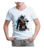 Assassin's Creed Beyaz Çocuk Tshirt