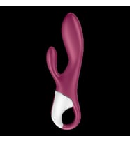 Satisfyer Isıtma Özellikli Telefon İle Kontrol Edilen Güçlü Titreşimli Klitoris Uyarıcılı Vibratör