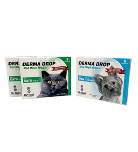 Kediler İçin 2 Kutu Damla + 1-10kg Köpekler İçin Damla