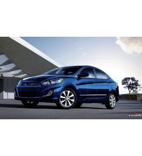 Hyundai Accent Uyumlu Blue Kapı Koruma Çıtası Krom 2011 Üzeri