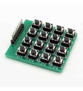 4x4 Tuş Takımı - Push Buton Keypad