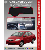 HONDA CITY (2002-2007) Torpido Örtüsü Ön Panel Torpido Koruma Tam Uyum Çatlamayı Önler