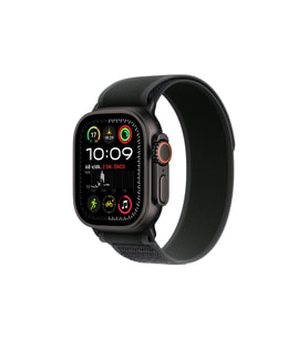 Apple Watch Ultra 2 GPS + Cellular 49mm Siyah Titanyum Kasa + Siyah Trail Loop - M/