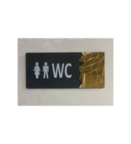 Pink Pearl Serisi Wc Yönlendirme Tabelası