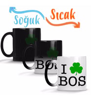 I Clover Boston Sihirli Kupa Bardak Porselen