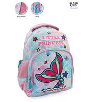 2 Gözlü Little Princess Denizkızı Anaokulu Çantası - Kız Çocuk Çanta Kreş Çantası - Deniz Kızı Çanta (Çok Renkli)
