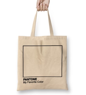 Pantone Bez Çanta Uzun Saplı