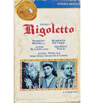 (Plak Değildir KASET tir) Verdi Rigoletto Double Classic Kaset