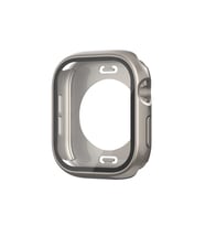 Apple Watch 10 42mm Uyumlu 360 Derece Korumalı Kasa ve Ekran Koruyucu Zore Watch Gard 12 (Bej)