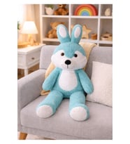 100 Cm Dev Peluş Sevimli Tavşan Boo Peluş Oyuncak Peluş Hediyelik