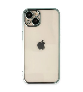 Apple iPhone 13 Kılıf Razer Lensli Silikon - Yeşil