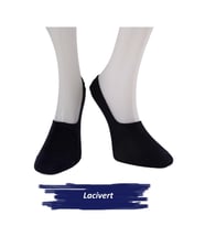 Jiber Erkek Pamuklu Likralı Babet Çorap 7108 - 12 Adet (Lacivert)