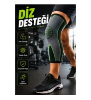 Kompresyon Spor Dizlik Diz ve Baldır Destekli Fitness Koşu Antrenman İçin