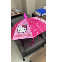 Hello Kitty Lisanslı Koruma Kılıflı Çocuk Şemsiye