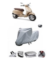 Vespa Primavera 150 S  Su Geçirmez Motosiklet Brandası ARKA ÇANTA UYUMLU
