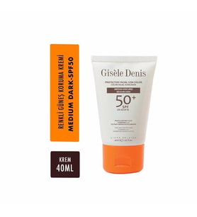 Gisele Denis Yüz Güneş Koruma Kremi Spf 50 - Medium Dark