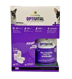 Zoovital Optivital Eye Kedi ve Köpek Göz Temizleme Solüsyonu 150 Ml