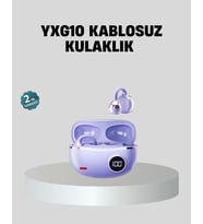 Kulak Arkası Klipsli Bluetooth Kulaklık YXG10 Silikon Malzemeli Ergonomik