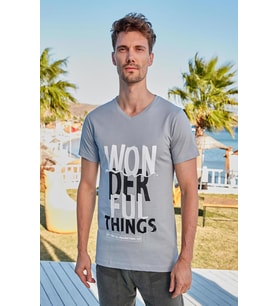 Berrak 4075 Erkek T-shirt (Antrasit)