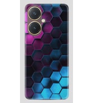 Vivo Y27 Kılıf Desenli Silikon Platinium Series Petek 1825