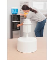 WaterGold Su Arıtma Sebil Aparatı Alt Şamandırası (Siyah - Beyaz)