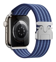 Apple Watch 42mm Uyumlu Zore KRD-133 Naylon Kumaş Hasır Örgülü Kordon