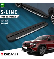 Renault Boreal S-Line Krom Yan Basamak 183 Cm 2025 Üzeri A+ Kalite