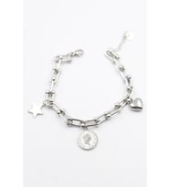 Charm Tfn Zincir Bileklik - Gümüş