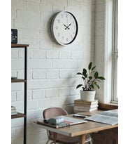 Beyaz 36 Cm Standart Duvar Saati
