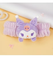Sanrio Kuromi Tasarımlı Peluş Bandana Mor