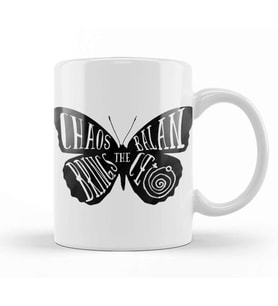Chaos Butterfly Life is Strange Kupa Bardak Porselen